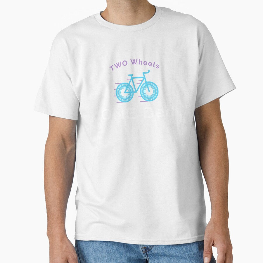 Two Wheels, One Dad - Dad Cycling by GreyTee