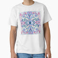 Psychedelic Eye Linear Symmetry Pattern by Deborah Camp