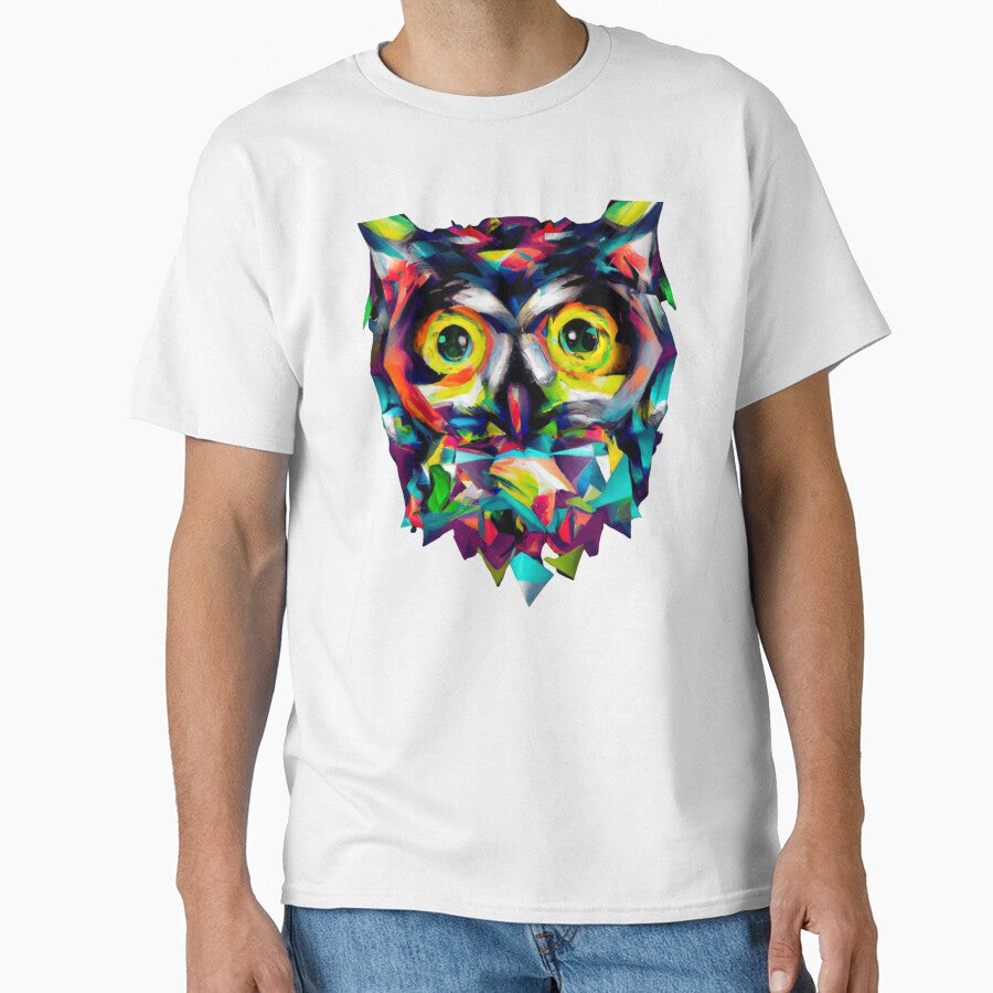 Owl Colorfull shapes by FreeMind-Design