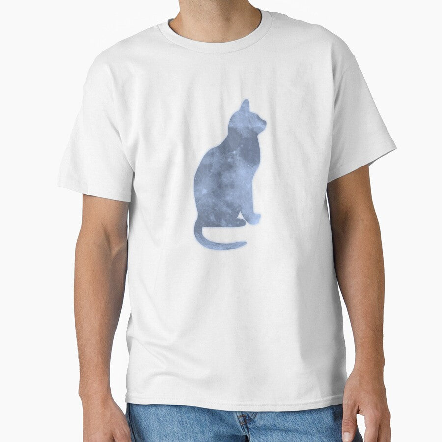 Blue Moon Cat Silhouette by wonderxwander