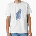 Blue Moon Cat Silhouette by wonderxwander