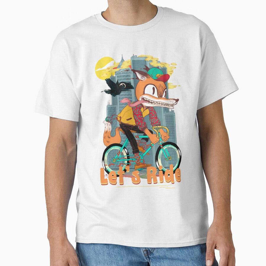 Funny Fox Cycling Bicycling Gift by SweetbeStore