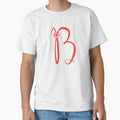 Floral Initial monogram B by Creative-draw