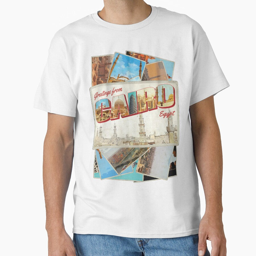 Greetings from Cairo in Egypt Vintage style retro souvenir by DeveloperProp0