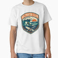 Saltwater Club Surf & Fishing Sticker – Vintage Gulf Coast Wave Decal by Fierce Wave Supply Co.