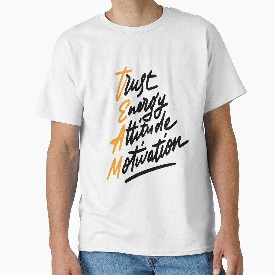Team Trust Energy Attitude Motivation Inspirational Quotes by ProjectX23