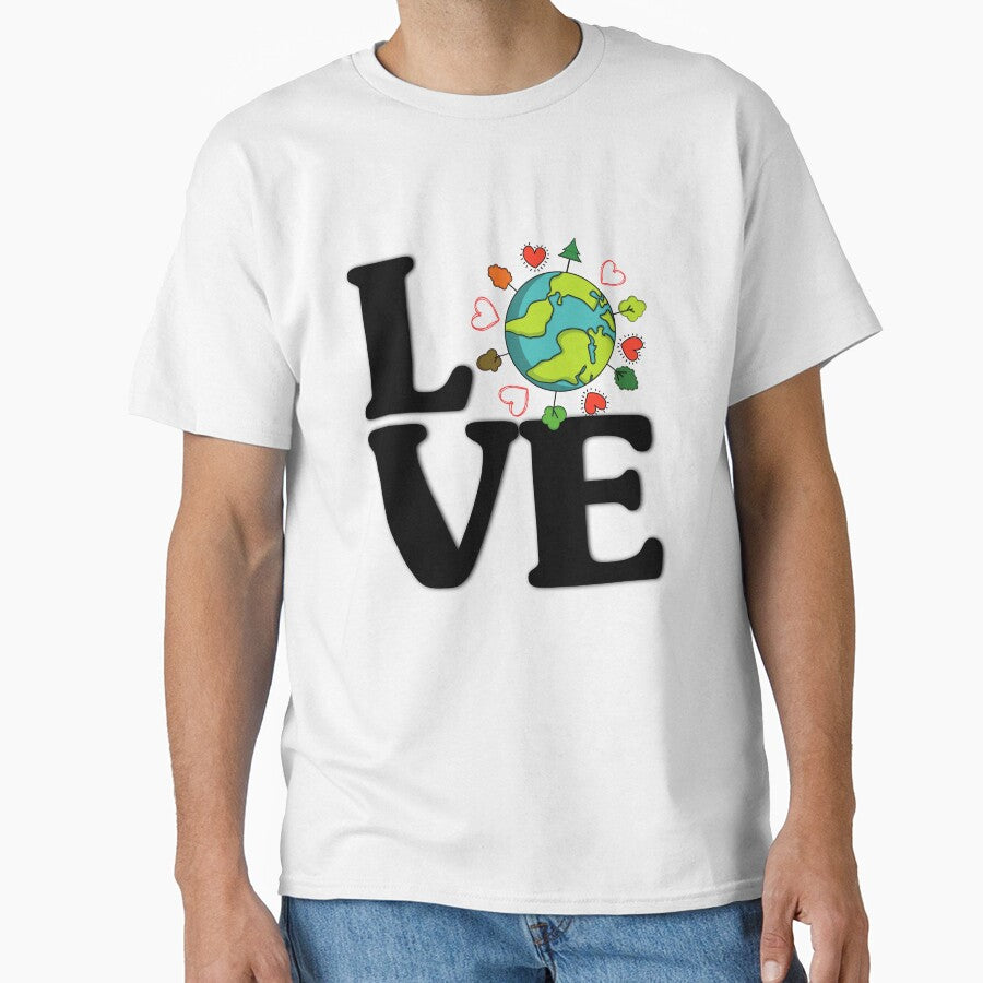 Love Planet Earth by Funky  Fibers