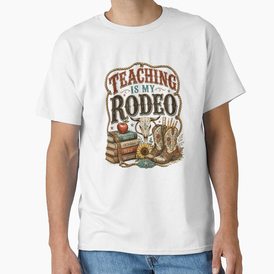 Teaching Is My Rodeo Western Teacher Pride by Chic_Clip_Craft