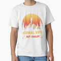 Normal Wife But Cooler Hiking Fun T-Shirt by Gracjan Mikitin
