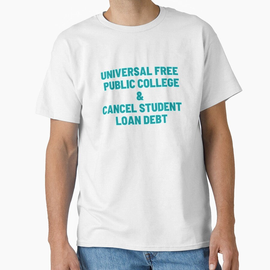 Universal Free Public College and Cancel Student Loan Debt by Artistive