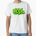 HODL Neon Graffiti Crypto Streetwear by PatysArt