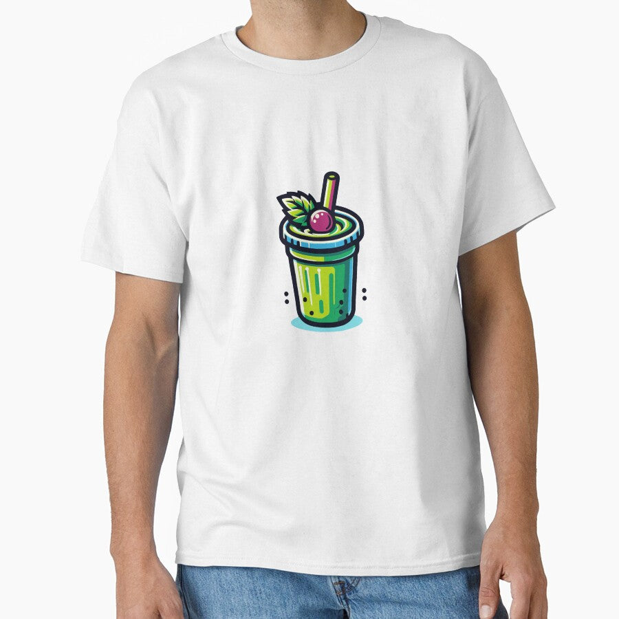 Matcha Bubble Tea by LifmusGoDesigns