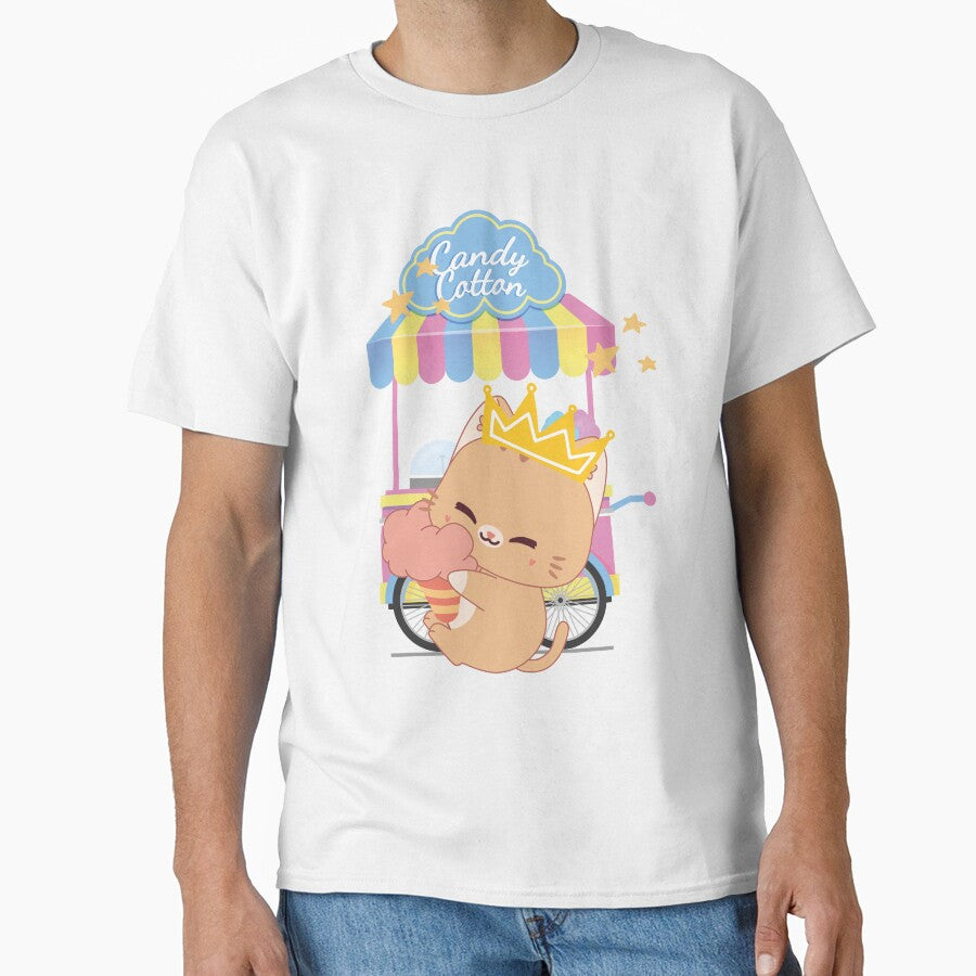 Cute Kawaii Cat Cotton Candy by yuki-hana