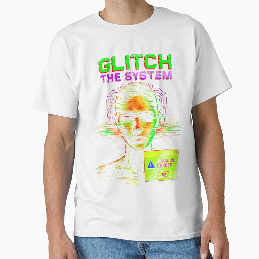Glitch the System - Run on Errors by WiktorMaciuszekArt