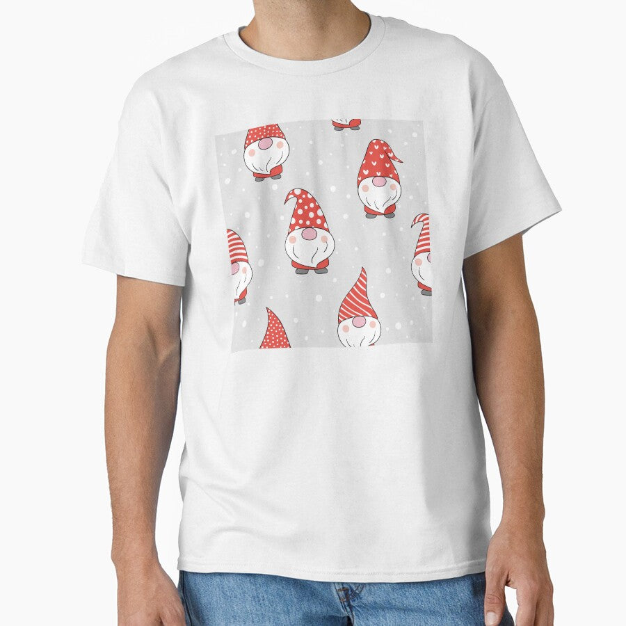 Christmas Pattern,  cute christmas Gnomes by Phoca Mobil