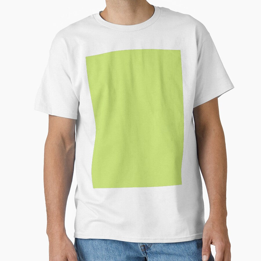 Pistachio Chartreuse Solid Color by kierkegaard