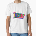 Colorful UFO Block Letter Sticker by johanthonsy