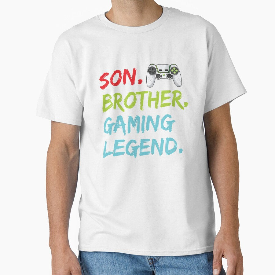 Funny Gaming Boys Girls Men Gamer Brother Video Game by taaddison50