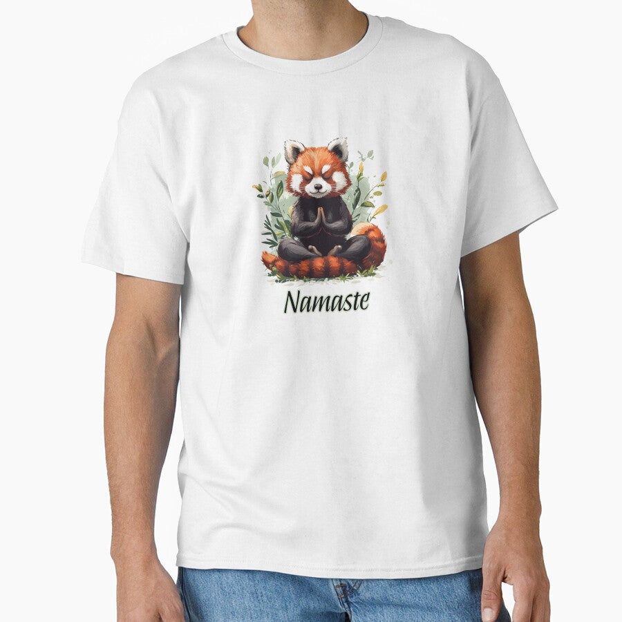 Namaste Red Panda by ArtWildCreate