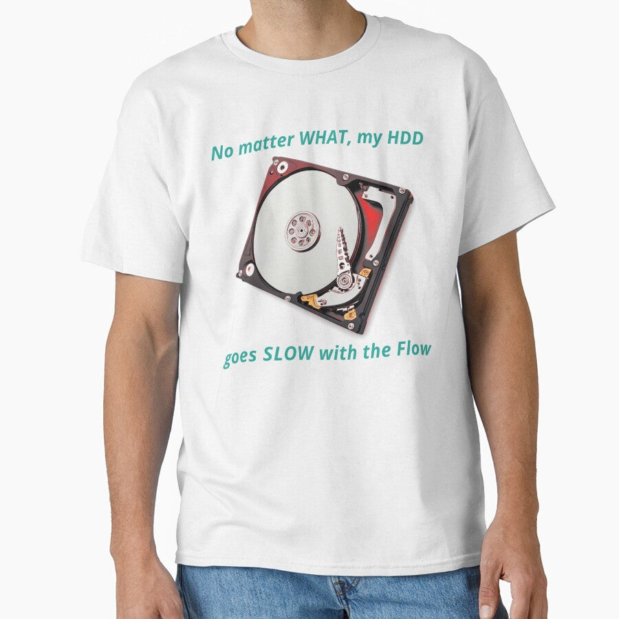 HDD, a funny computer gift, for the computer geek and computer lover by PiperParrot