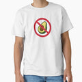 No Avocado Funny Avocado Lover Anti Avocado Design by MonkiFlipp