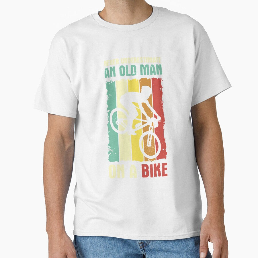 Never Underestimate an Old Man on a Bike by jie lin