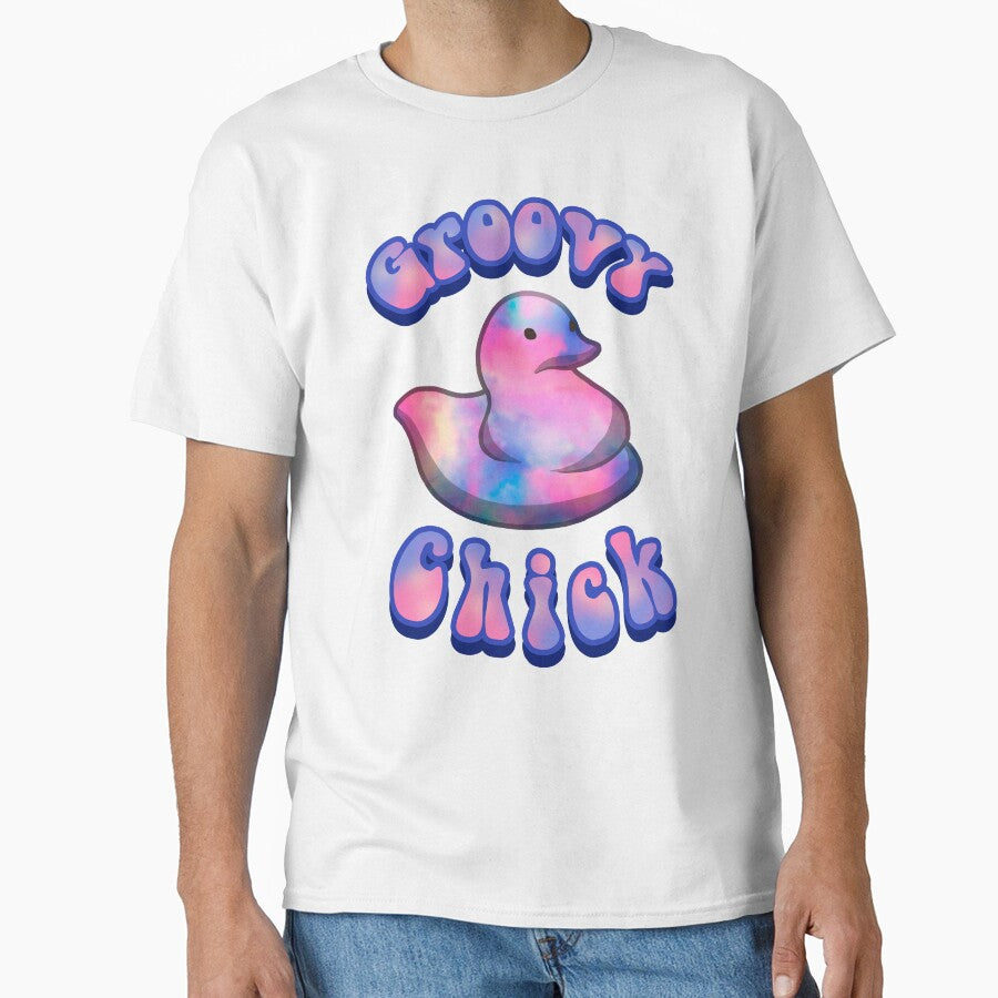 Groovy Chick - Tie Dye Marshmallow Peeps 70s Hippie by Zphal