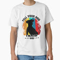 Funny Dog Design - Tell Your Dog I Said Hi Retro Dog Lover Premium by julipham88