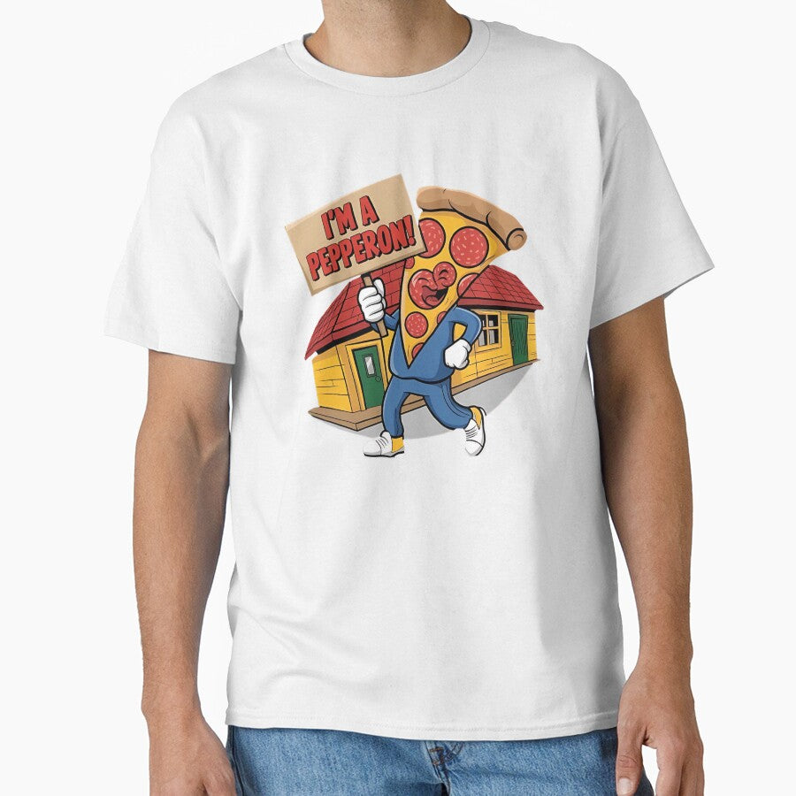 I Am a Pepperoni – Funny Pizza Lover Pun for Foodies & Humor Fans by Evolved Ape