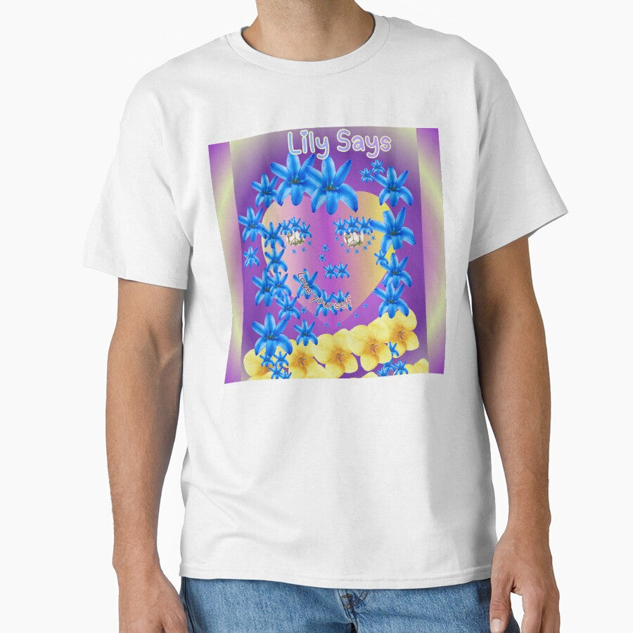 Lily Says "Love Yourself" by AbstractEye78