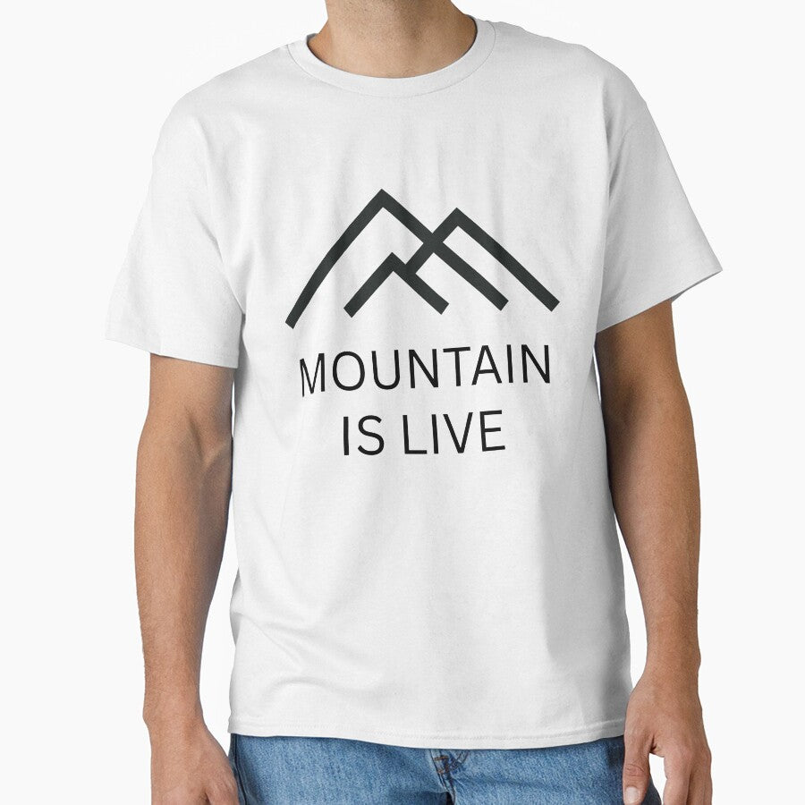 Minimalist Mountain Logo – Outdoor Adventure Design by EchoGrafik