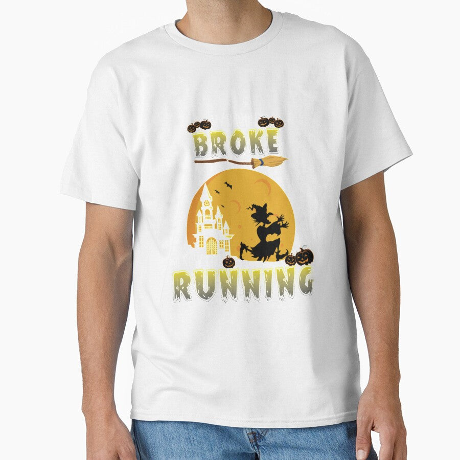 Broom Broke So Now I Go Running Ghost by Clavitaps