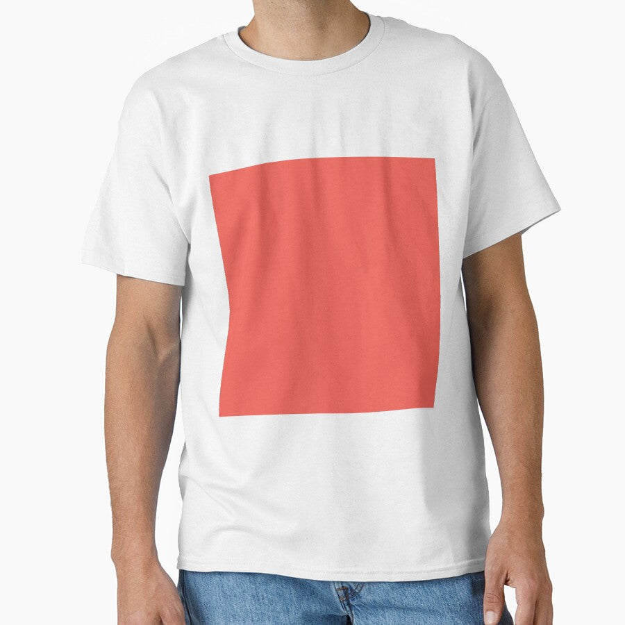 Plain Solid Color Red Pastel Red (M80 Y70) by mimihuang creations