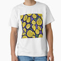 Vintage Pop Art Pattern Lemon Fruits Art Design by PC-artist