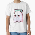 Ghost Low Battery 1% – Cute Introvert Ghost Minimal Design by Low Battery Society