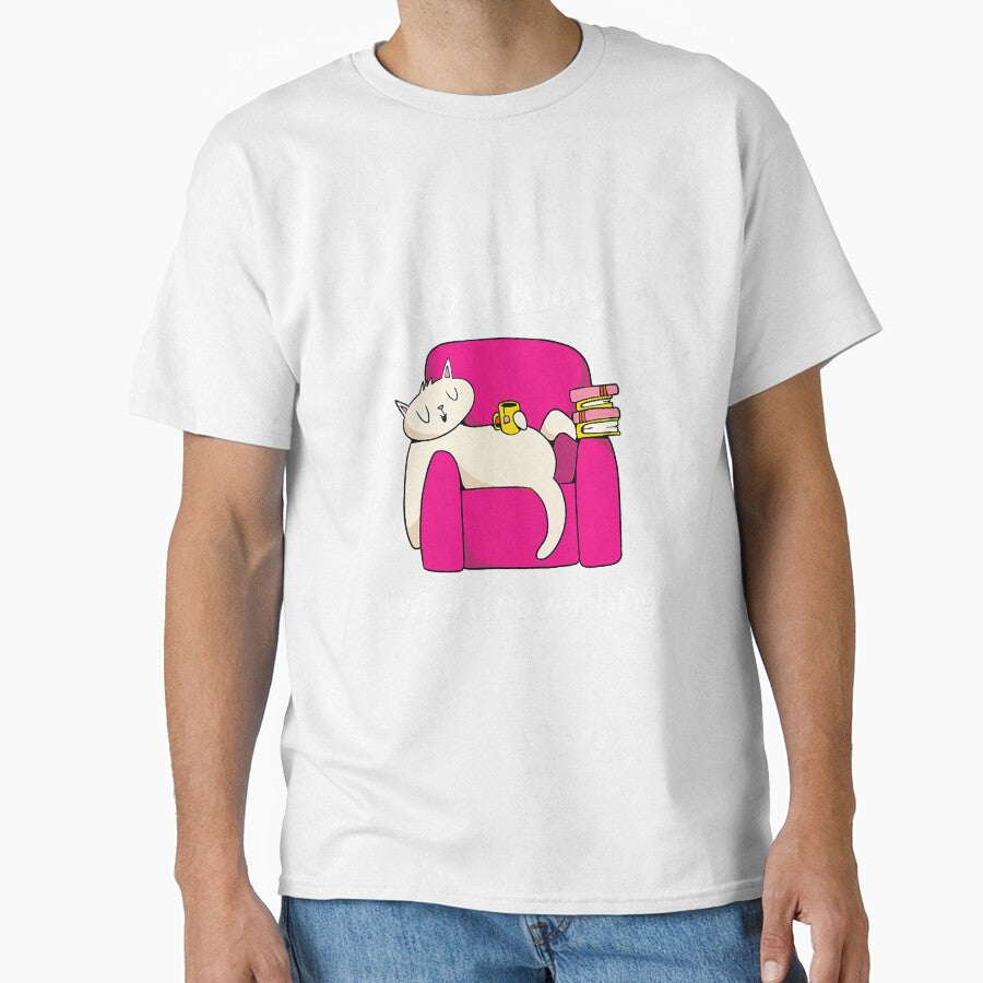 Funny Sarcastic Cat Introvertn College by reyeskhan79