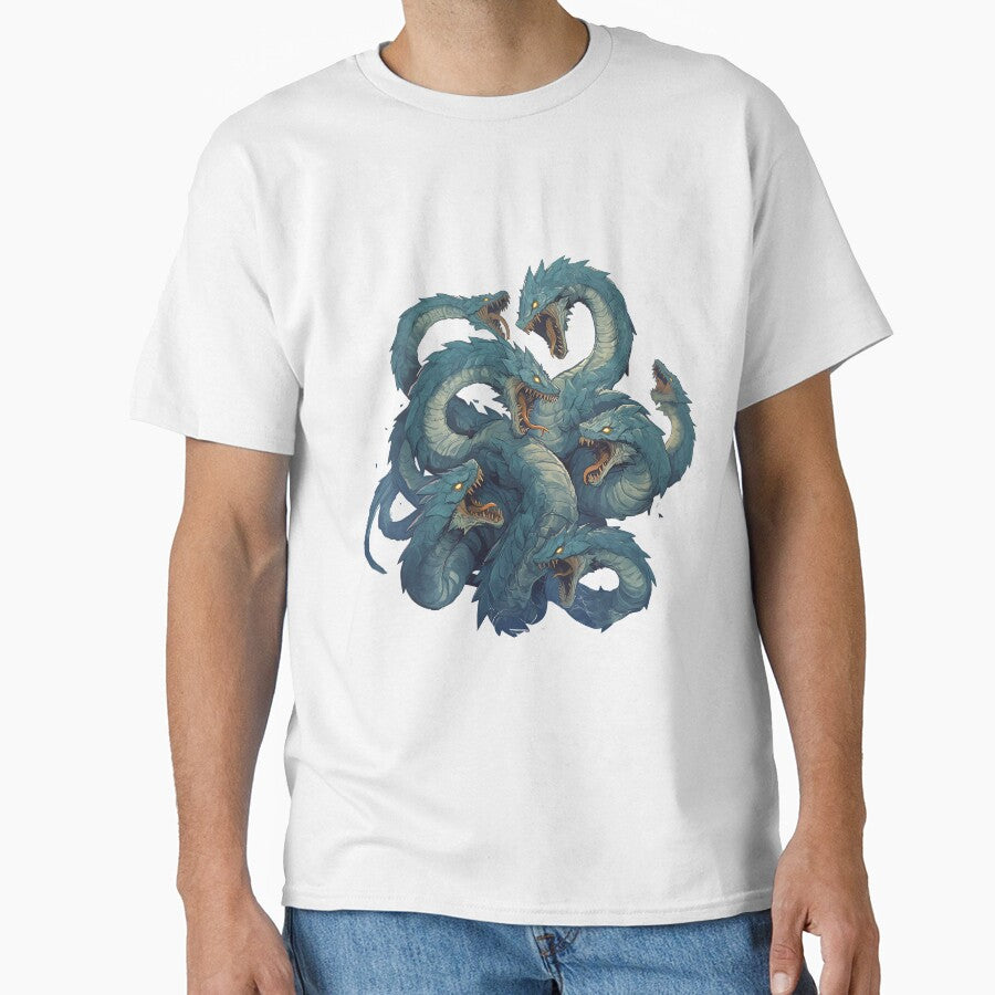Legendary Creatures: Hydra Multi-Headed Serpent by bapupa