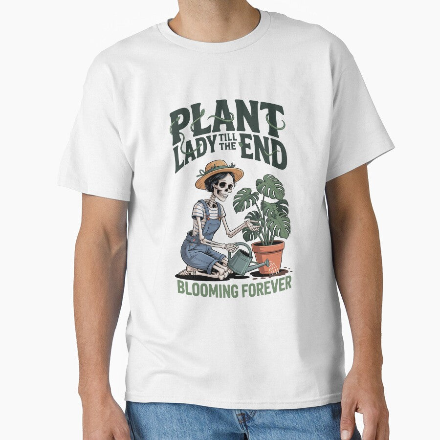 Plant Lady Till the End - House Plants by Skull in Wool
