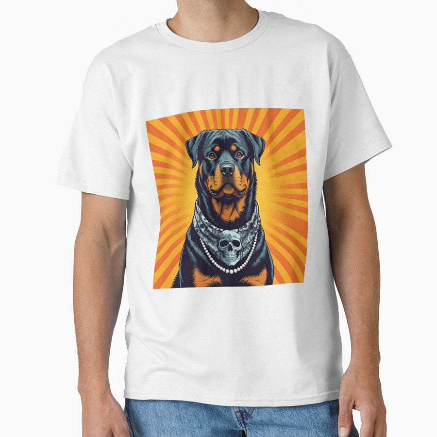 Pop Art Rottweiler by Nocturne  Paws