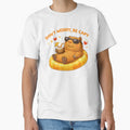 Don’t Worry Be Capy Cute Capybara by Papier Atelier Art