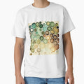 An Earth Tone Circles Watercolor design- Boho Chic Patterns by GVRDesign