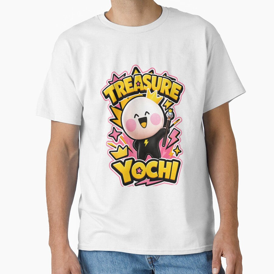 TREASURE NALLY-NA Yochi Cute TRUZ Mascot Tee Design by Valeree Store