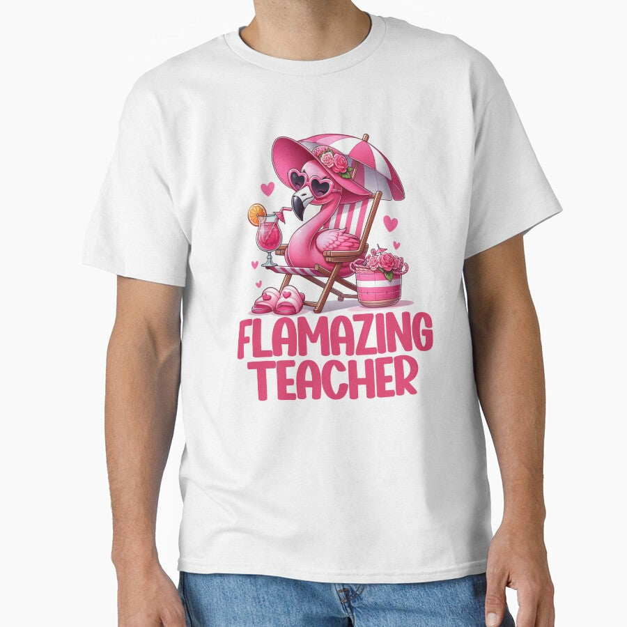 Flamazing Teacher Flamingo by Meliafroggy