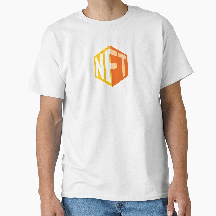 NFT (Orange on White) by STUDIO-72