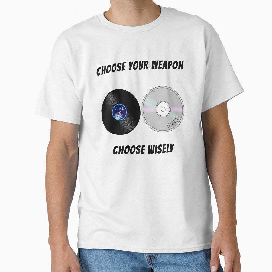 Choose Your Weapon Vinyl CD Retro Music Artwork by TeesByMark