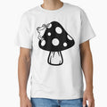 Cute frog on mushroom by EmeraldeaArt