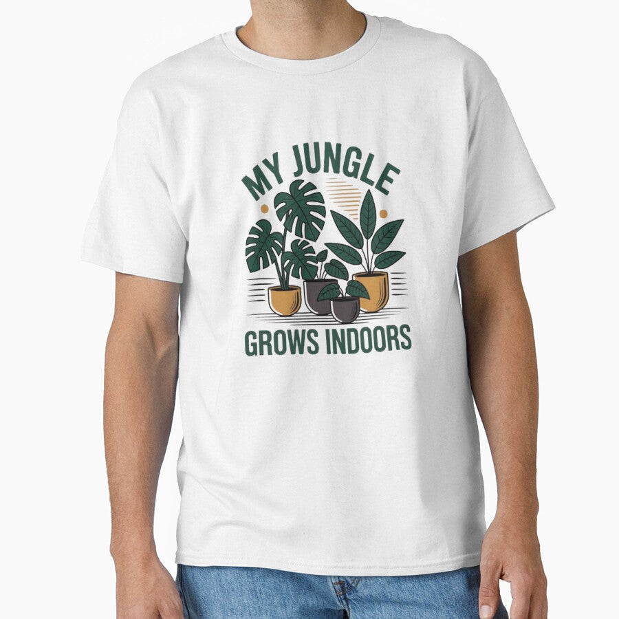 My Indoor Jungle – Vintage Plant Lover Design by DesignNadine