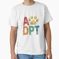 Vintage Rainbow Adopt A Dog Rescue Foster Adoption Month by NailMolisa