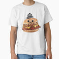 Happy Burger Character by funwithstickers