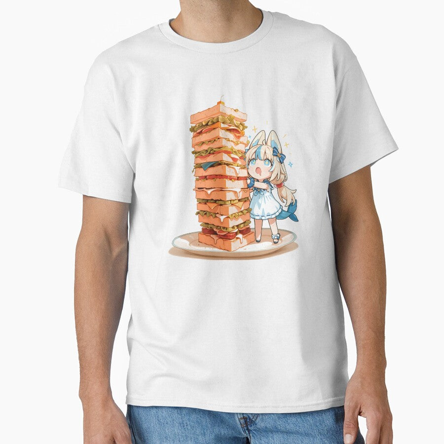 Sameko Saba Chibi - Giant Sandwich Surprise Art by Eaterweal